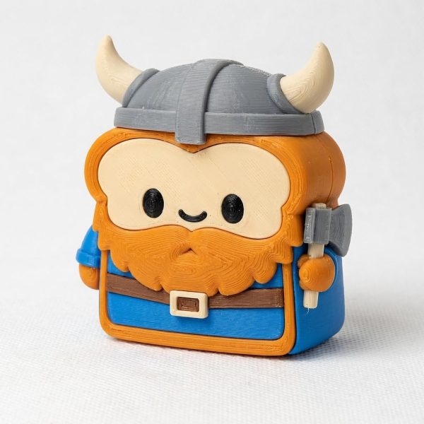Figurine Toast viking nordique