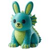 Ensemble de figurines de lapin épouvantail