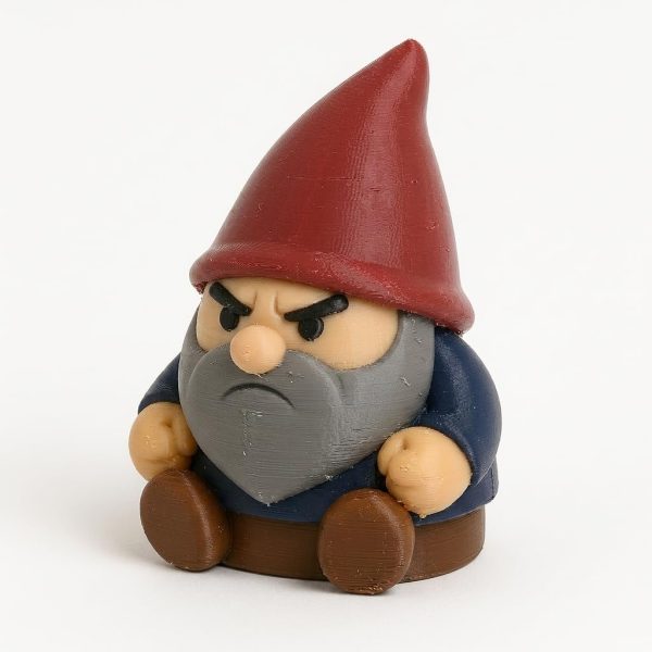 Angry Gnome Figurine