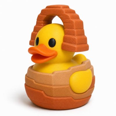 Canyon Duck Collectible Figurine - Desert Shelf Decor for Adults – 3D Printed in Canada