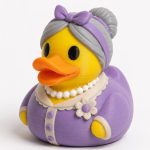 Nana Duck Collectible Figurine - Unique Desk Decor for Adults – 3D Printed in Canada