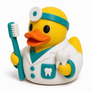 Dentist Duck Figurine