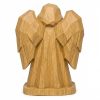 Ange veilleur sculpté façon bois