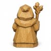 Figurine de druide sculptée façon bois
