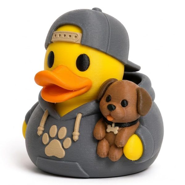 Dog Dad Duck Figurine