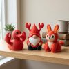 Ensemble de figurines Canard homard