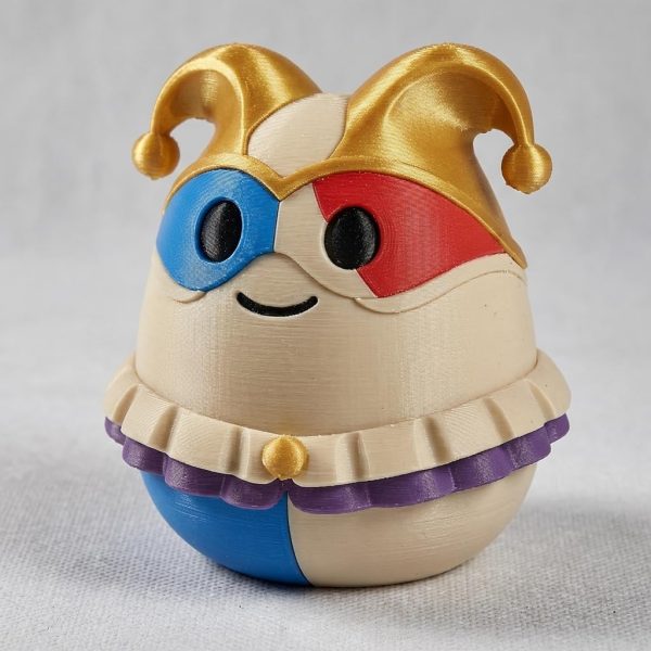 Venetian Carnival Egg Figurine