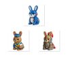 Lot de figurines Lapin robot Mecha