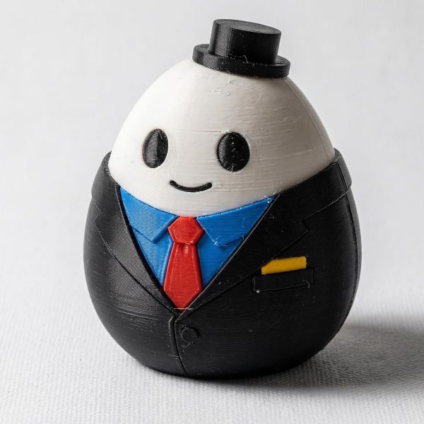 Figurine Œuf d&rsquo;affaires Eggling