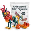 Ensemble de 3 figurines de dragons mythiques