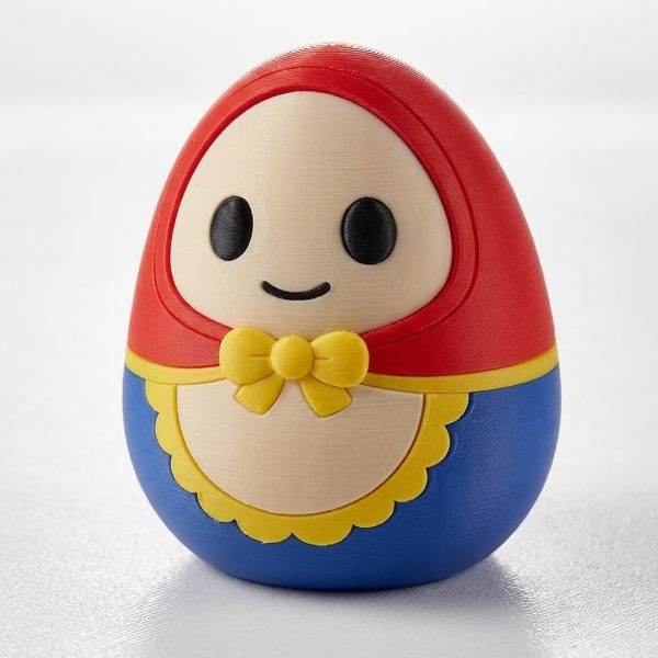 Matryoshka Eggling Figurine