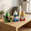 Ensemble de gnomes des métiers
