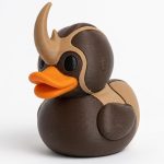 Hercules Beetle Duck Collectible Figurine - Unique Desk Decor for Adults – 3D Printed in Canada
