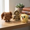 Ensemble de figurines de hibou guerrier
