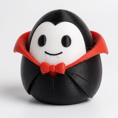 Vampire Eggling Collectible Figurine - Unique Desk Decor for Adults – 3D Printed in Canada