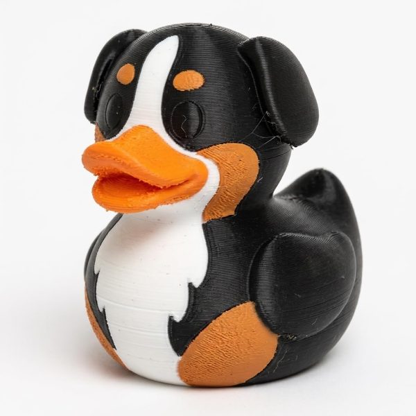 Figurine de canard bouvier bernois