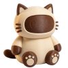 Ensemble de figurines chat et robot