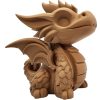 Ensemble de figurines de dragon orange sentinelle de fer