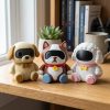 Ensemble de figurines de chiens robots