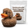 Figurine de canard alligator goldendoodle diablotin