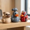 Ensemble de figurines Canards uniques