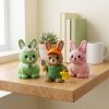 Ensemble de figurines de lapin à collectionner