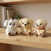Ensemble de figurines de races de chiens