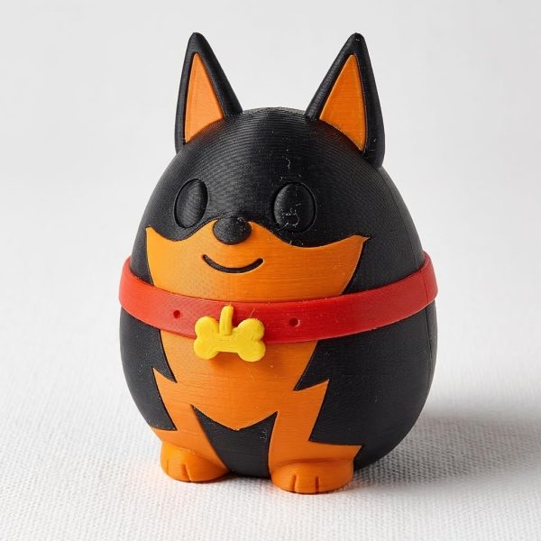 Doberman Eggling Figurine