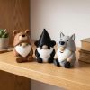 Ensemble de gnomes animaux