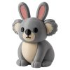 Ensemble de figurines lapin dindon de l'Action de grâce