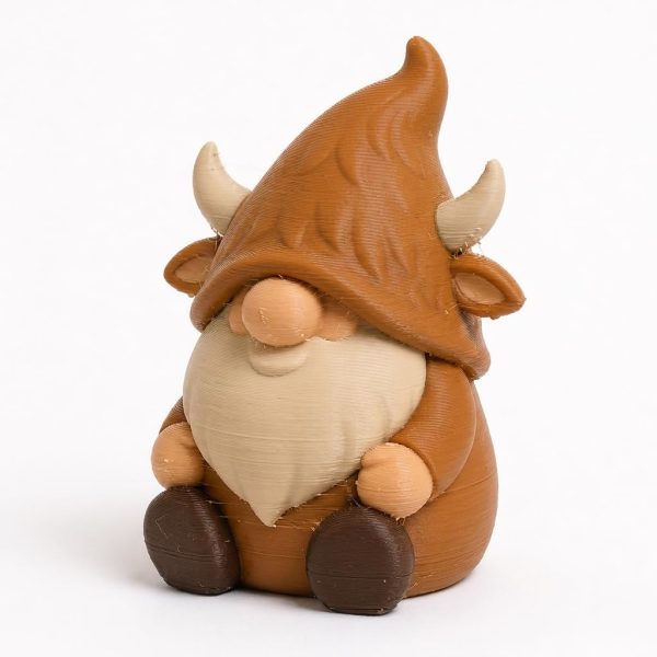 Highland Cow Gnome Figurine