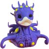 Ensemble de figurines de canards Quackthulhu et ange funéraire