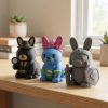 Ensemble de figurines lapin détective de l'ombre
