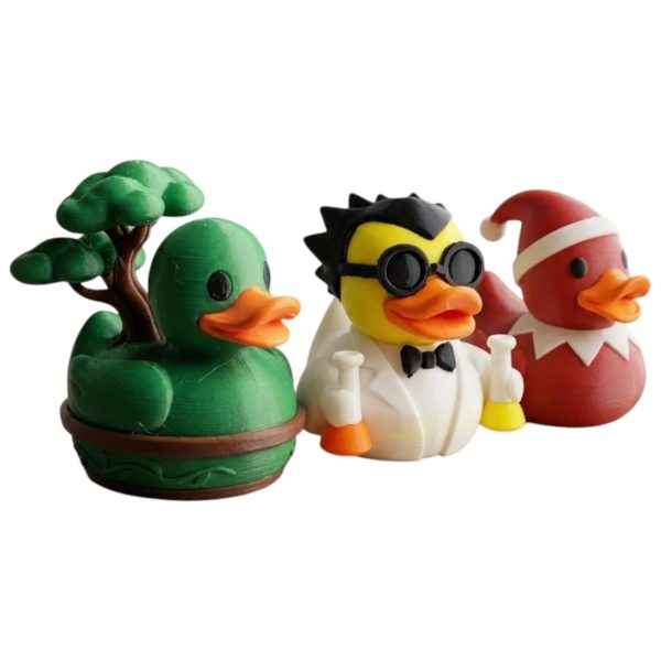 Ensemble de figurines de canards déco de bureau