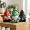 Ensemble de figurines de lutins patriotiques