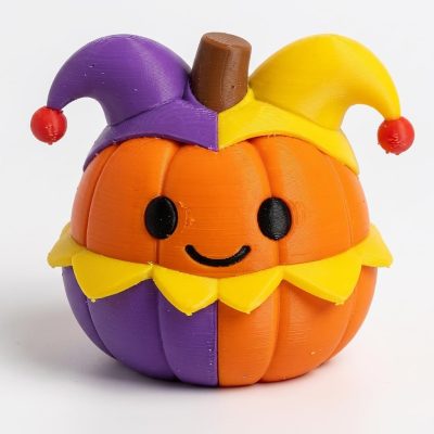 The Fool Pumpkin Collectible Figurine - Unique Desk Decor for Adults – 3D Printed in Canada
