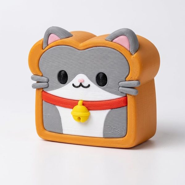 Chat British Shorthair en toast
