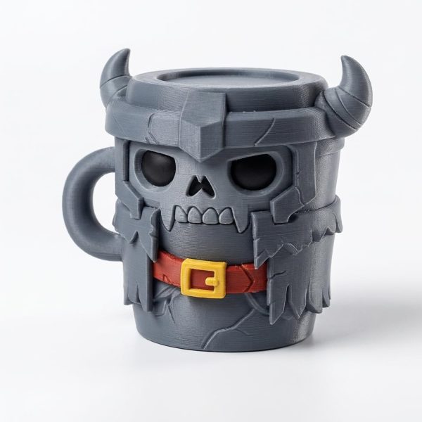 Figurine canette de café Draugr