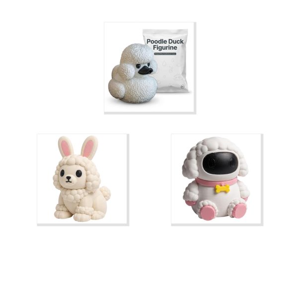 Poodle Figurine Bundle