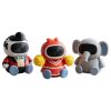 Lot de figurines robot rockabilly de collection