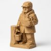 Figurine Récolte du sirop d'érable façon bois