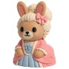 Ensemble de figurines de lapin Marie-Antoinette