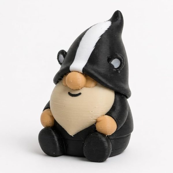 Honey Badger Gnome Figurine
