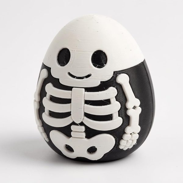 Skeleton Eggling Figurine