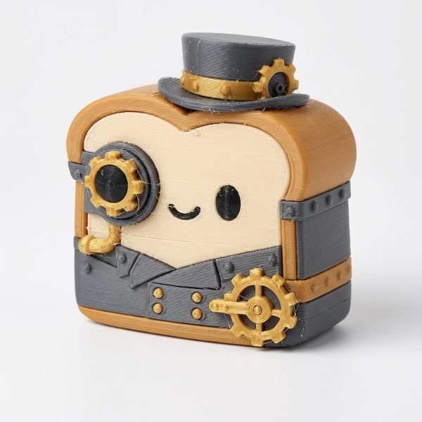Steampunk Toast Figurine
