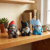 Ensemble varié de gnomes