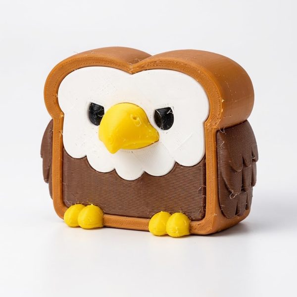Figurine toast aigle à tête blanche