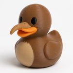 Kiwi Bird Duck Collectible Figurine - Unique Desk Decor for Adults – 3D Printed in Canada