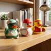 Ensemble de figurines de canards sportifs