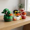 Ensemble de figurines de canards déco de bureau